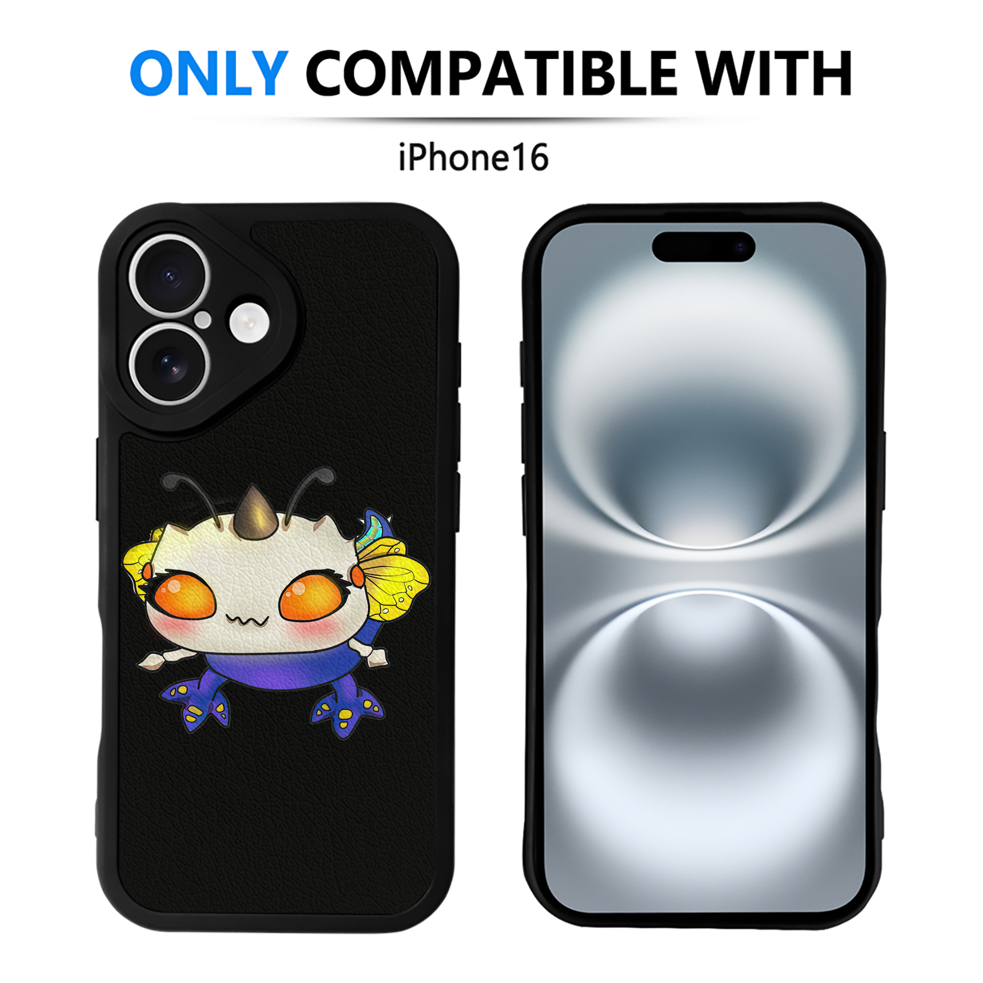 （画像用） リーグ・オブ・レジェンド League of Legends LOL 【iPhone 16シリーズ対応】シリコンスマホケース（レザー調） 材質：シリコン